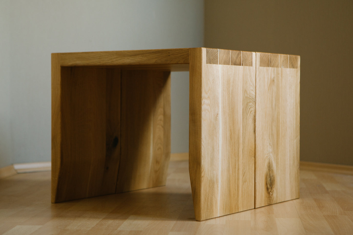 Solid Oak C Table