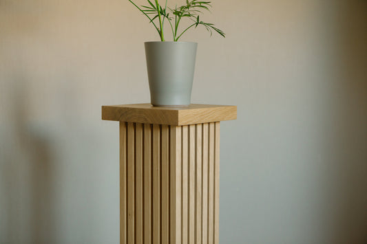 Oak Pedestal